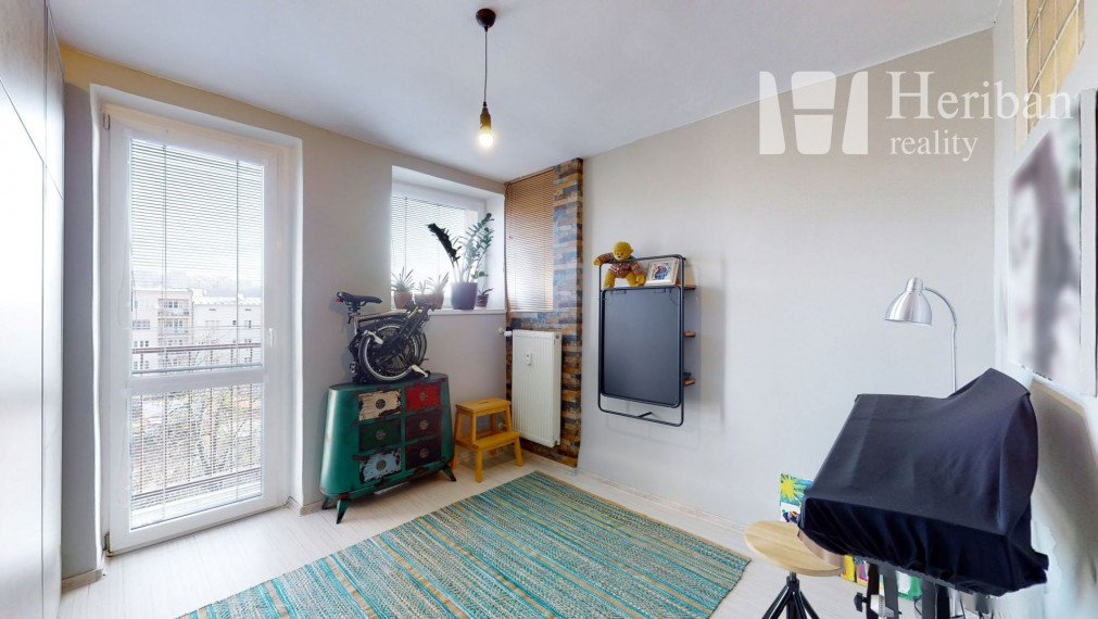 3-izb.tehl.byt s balkónom a logiou, 74m2, Jiskrova ul, Staré Mesto