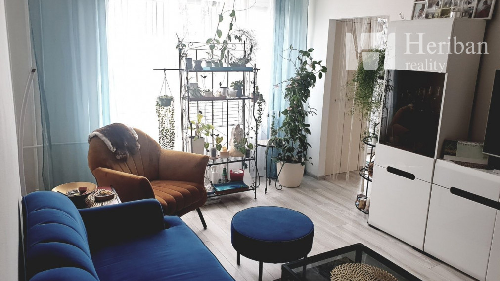 2-izb.tehl.byt s balkónom, s výťahom, 54m2, rekonštr., Južná Trieda, KE-JUH