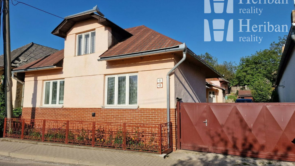 rodinný dom s 6,5ár.pozemkom, obec Poproč, Košice-okolie