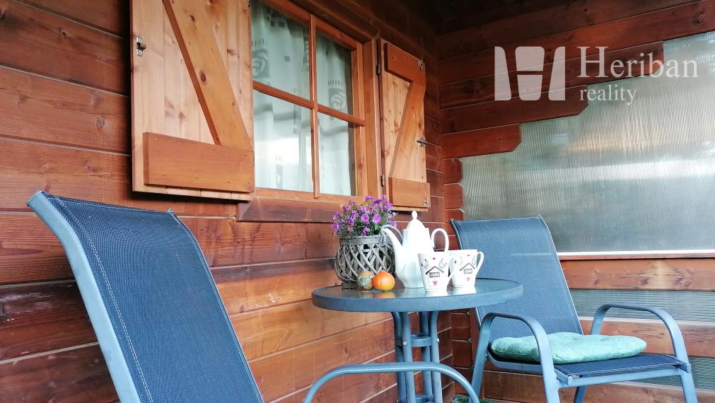 PREDANÉ: Záhrada s drevenou chatkou, 4ár pozemok, Nižný Klátov