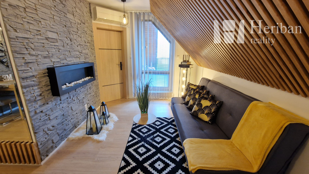 3-izb.byt s terasou, rekonštr. a zariadený, Klimkovičova ul, časť KVP