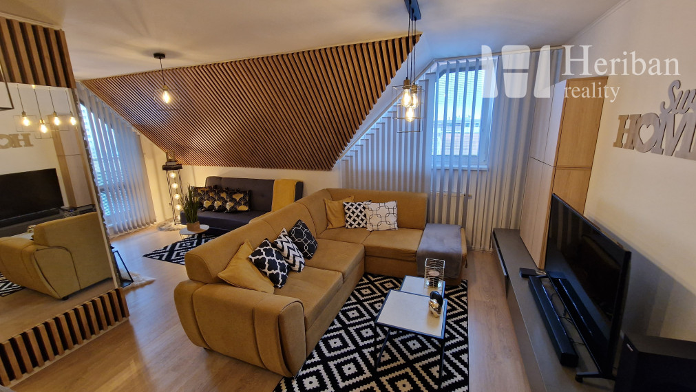 3-izb.byt s terasou, rekonštr. a zariadený, Klimkovičova ul, časť KVP