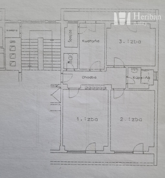 veľký 3-izb.tehlový byt s 2 logiami, 87m2, Poľská ul, KE-Juh