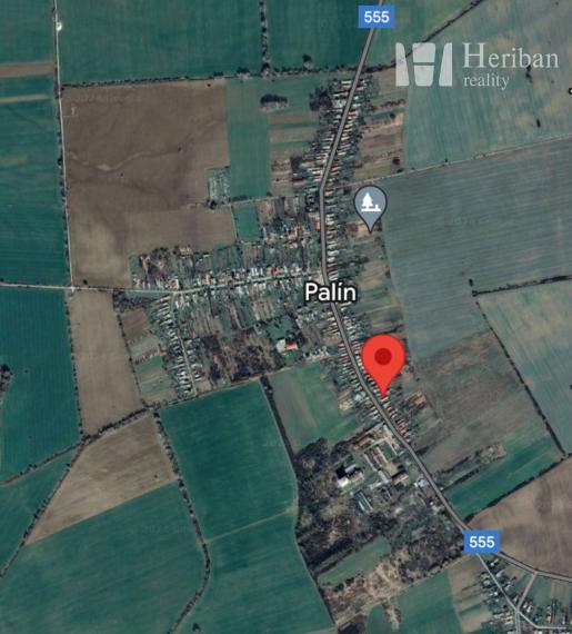 12.3 ár.pozemok na výstavbu RD, obec Palín, okres Michalovce