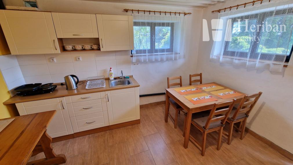 murov.chata+3,9ár.pozemok, zariadená, Košická Nová Ves/Zdoba