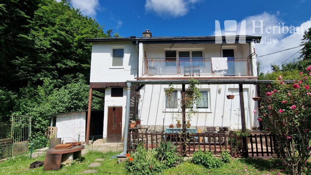 murovaná chata, 8,2 ár.pozemok, ul. Pod Gruntom, KE-Myslava