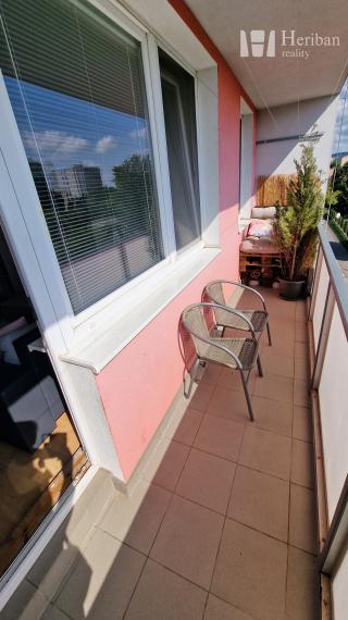 3-izb.byt s 6m logiou, 55m2, Rožňavská ul., Západ-Terasa