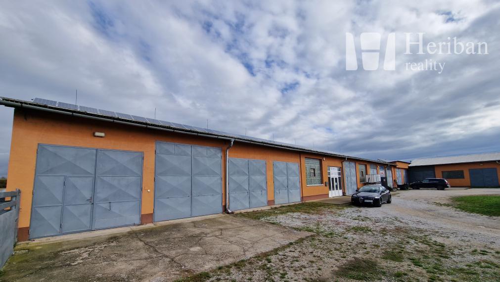 Admin.budovy + sklady, 65 ár.pozemok, k.ú. Mokrance/Moldava nad Bodvou