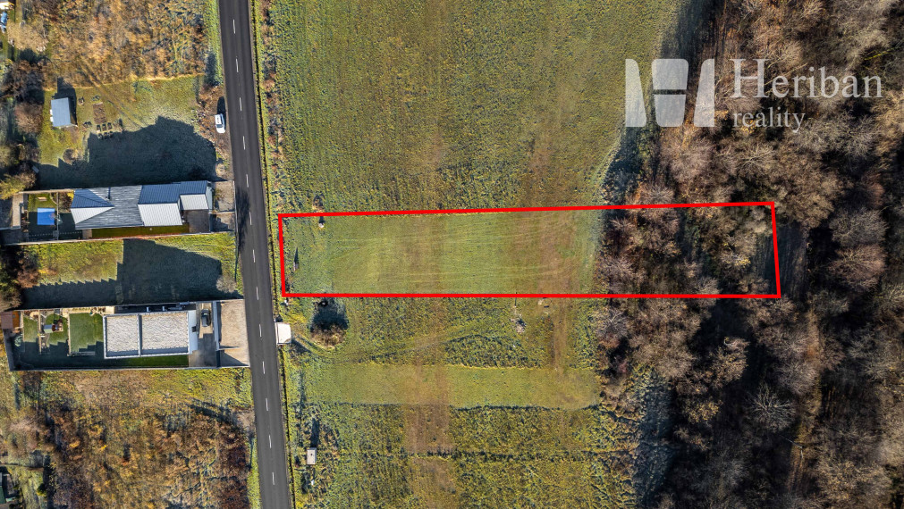 Pozemok na výstavbu RD, 17,8 ár, Nižný Klátov, Košice-okolie