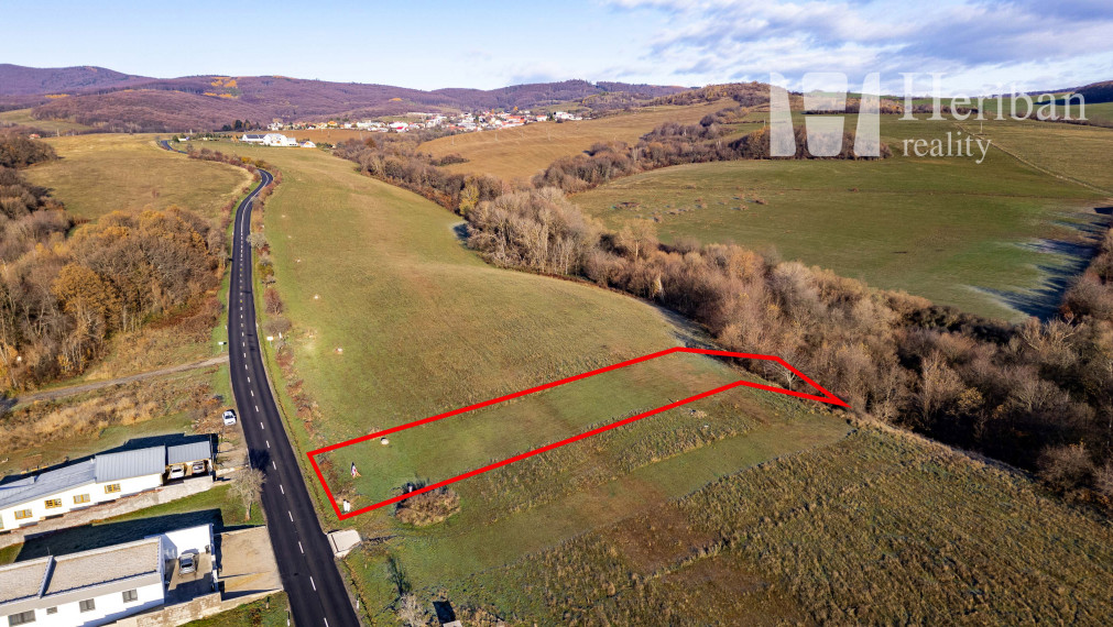 Pozemok na výstavbu RD, 17,8 ár, Nižný Klátov, Košice-okolie