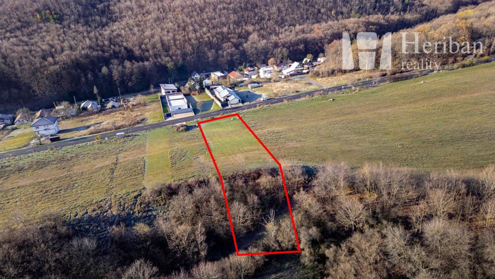 Pozemok na výstavbu RD, 17,8 ár, Nižný Klátov, Košice-okolie