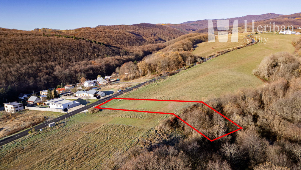 Pozemok na výstavbu RD, 17,8 ár, Nižný Klátov, Košice-okolie