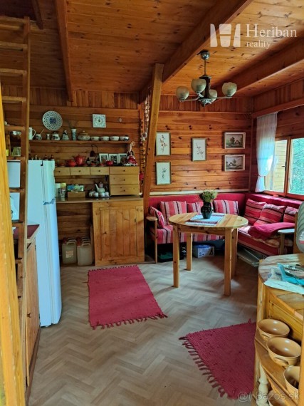 zrubová chata + 4,1ár.pozemok, Košice- Vyšné Opátske