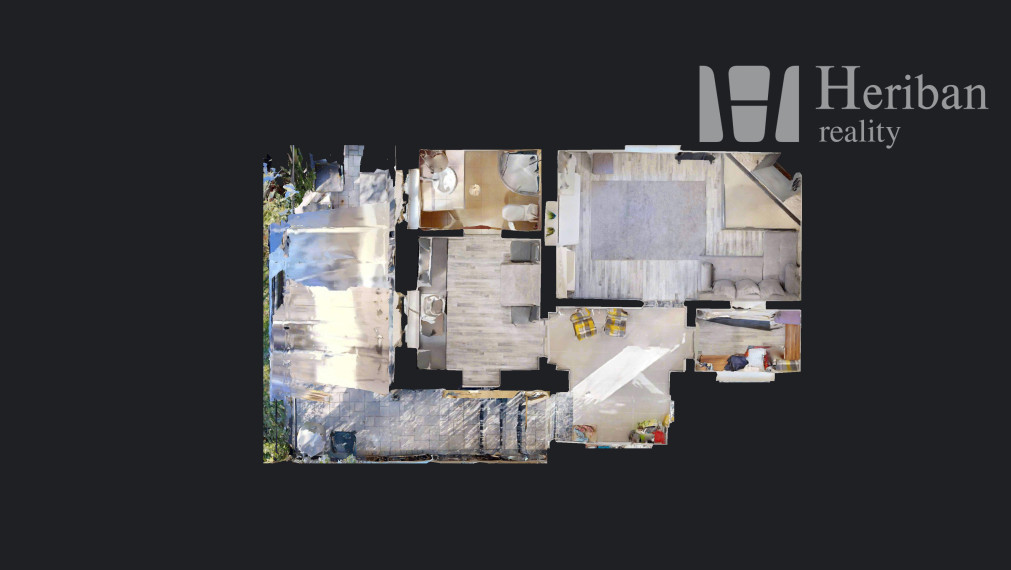 PREDAJ ZNÍŽENÁ CENA - Murovaná chata, 2,4 ár.  Myslava Maša