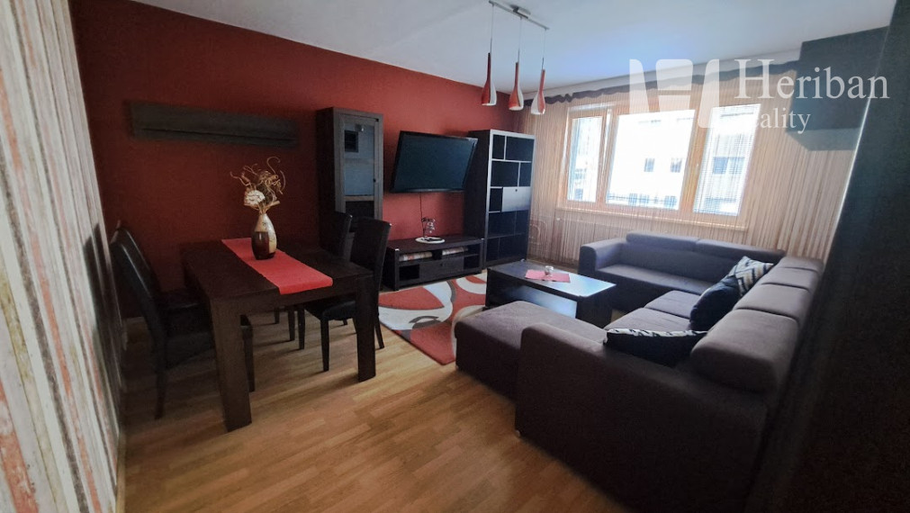 3-izb.byt s logiou, 73,8m2, 6.p/12, Toryská ul, Západ-Terasa