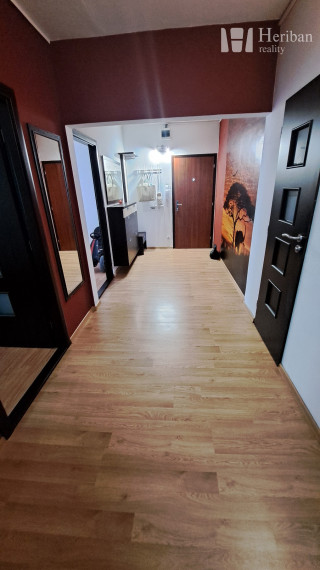 3-izb.byt s logiou, 73,8m2, 6.p/12, Toryská ul, Západ-Terasa