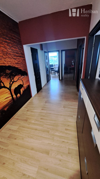 3-izb.byt s logiou, 73,8m2, 6.p/12, Toryská ul, Západ-Terasa