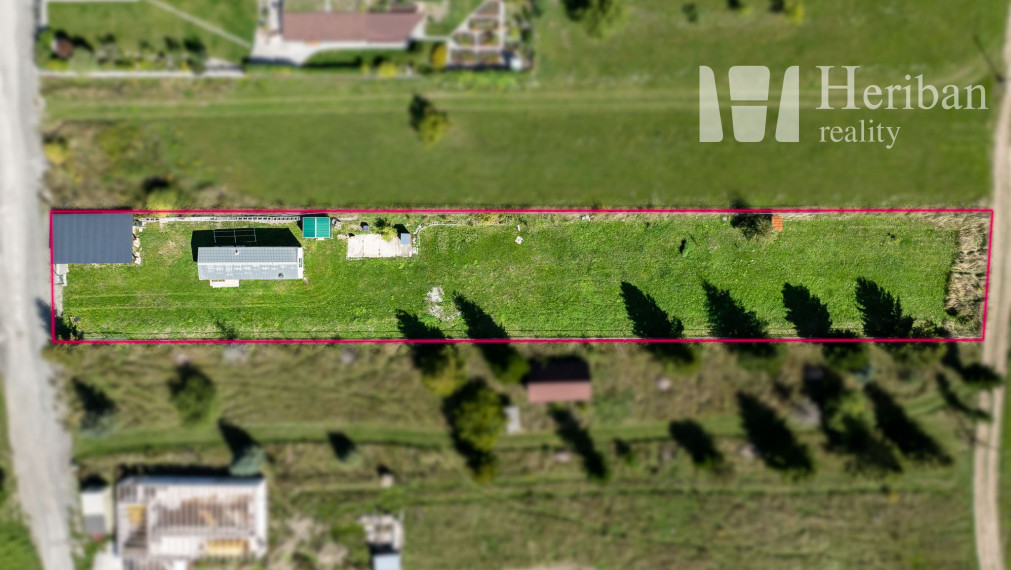 PREDANÉ: Pozemok, 18,5ár, Hýľov, Košice-okolie