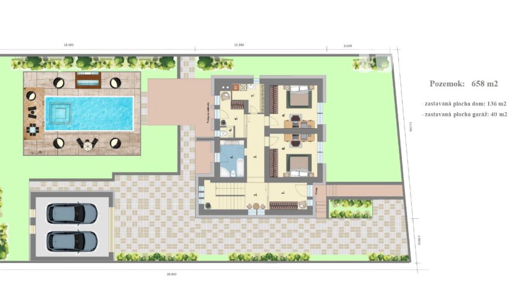 4-5 izb.RD+6,5 ár.pozemok, Banícka ul, nad Kalváriou, Ke-Sever