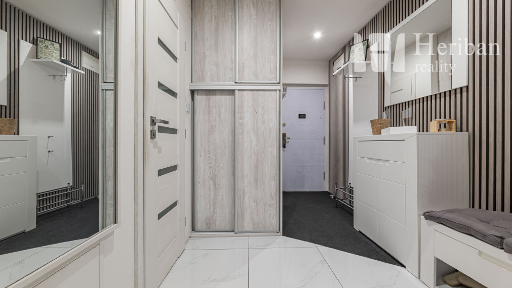 1,5-izb.byt s 7m balkónom, zariadený,Klimkovičova ul, KE-KVP