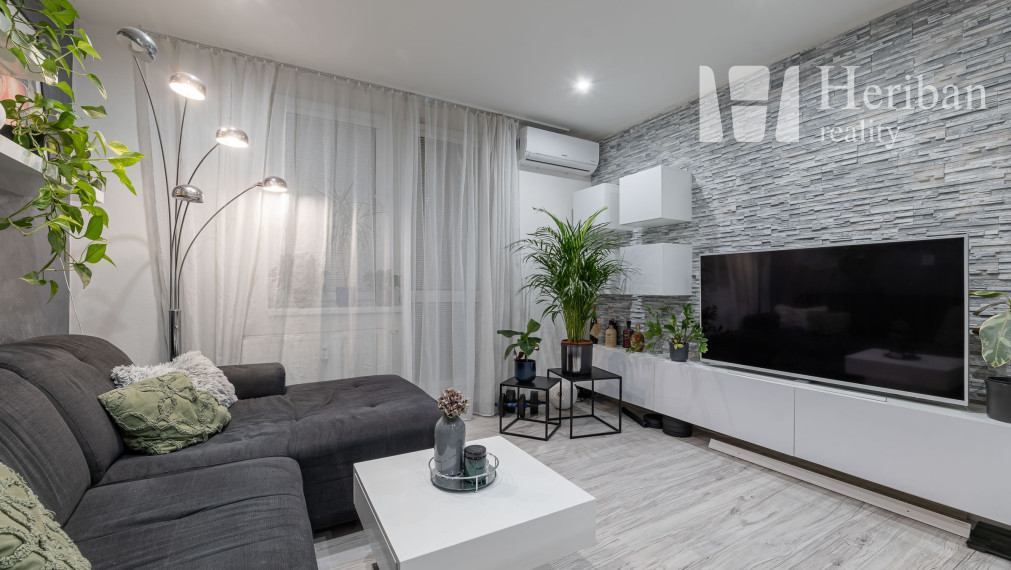 1,5-izb.byt s 7m balkónom, zariadený,Klimkovičova ul, KE-KVP