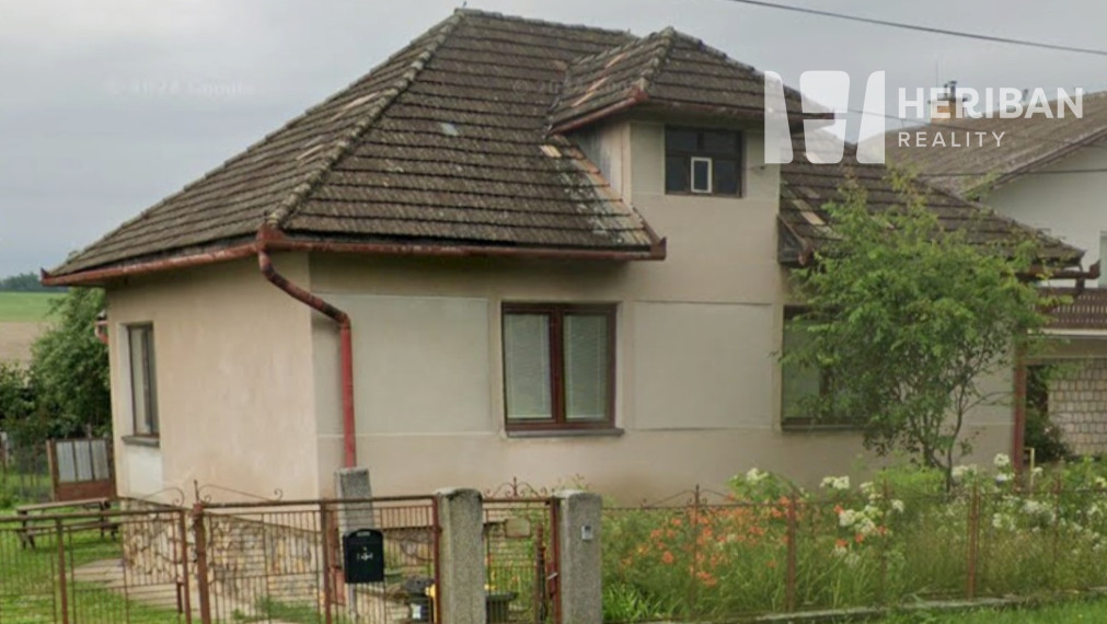 rodinný dom s 12 ár.pozemkom, obec Paňovce, KE-okolie