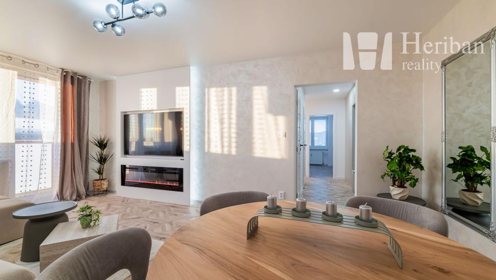 3-izb.byt s 2 logiami, nová komplet rek, Ždiarska ul, Jazero