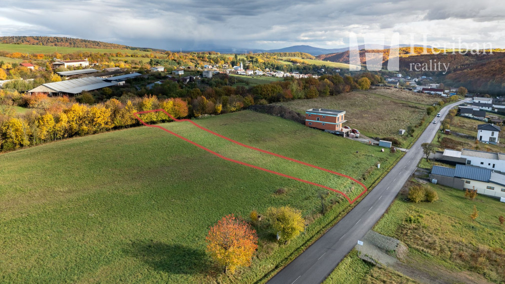 Pozemok na výstavbu RD, 14á, Nižný Klátov, Košice-okolie