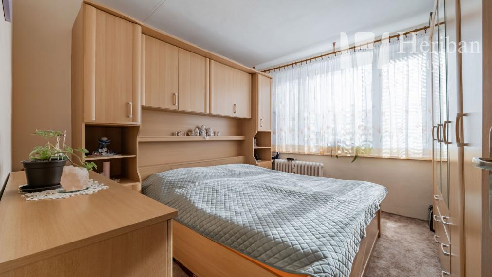 3-izb.byt s logiou,3.p/7, 66m2,Muškátova ul, Západ-Terasa