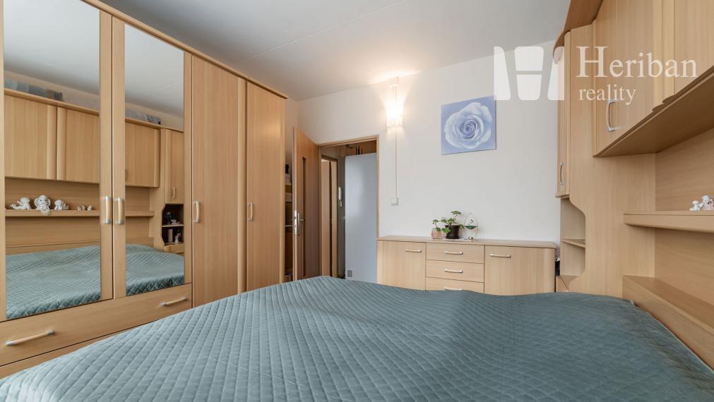 3-izb.byt s logiou,3.p/7, 66m2,Muškátova ul, Západ-Terasa