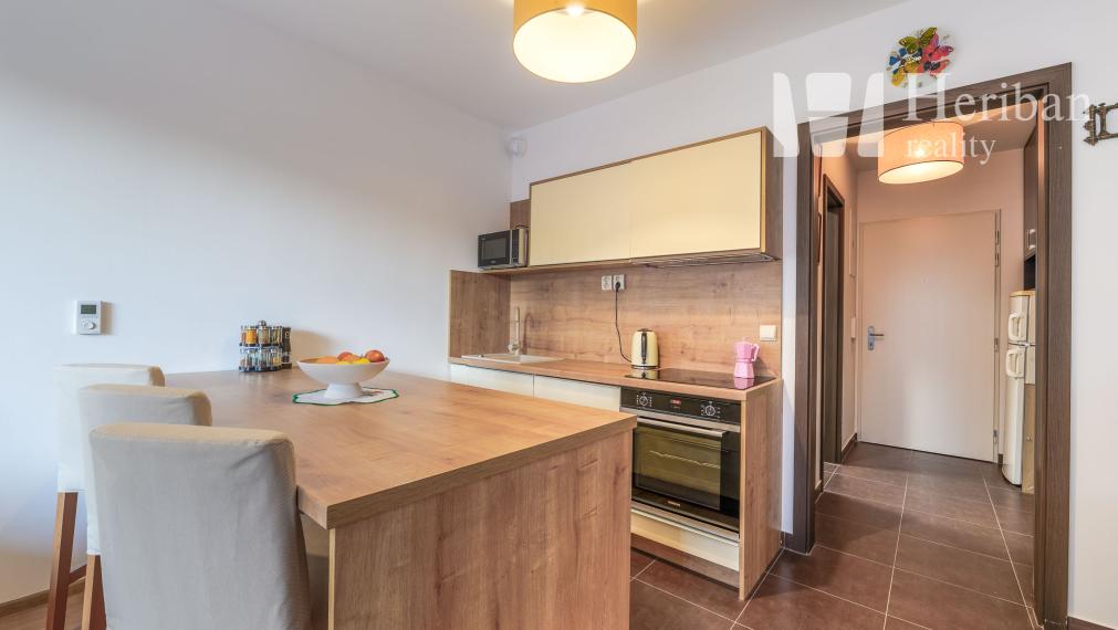 1 izb.byt s 15m2 terasou + park.miesto, Rezidencia pri radnici