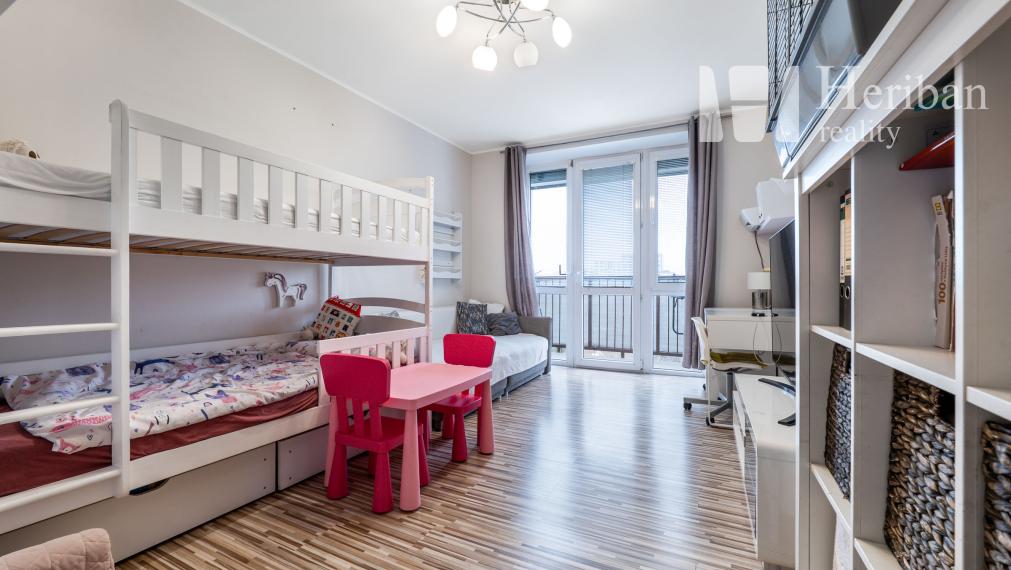 2izb.tehl.byt s balkónom, komplet.rek, Obrancov Mieru, Sever