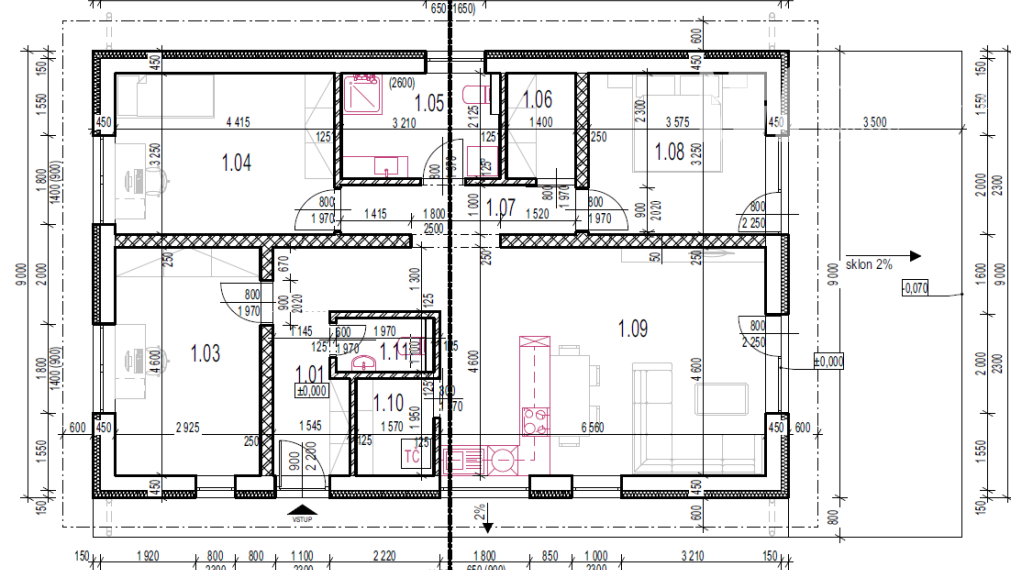 8,3 ár.pozemok so stav.povolením na RD, obec Vyšná Hutka