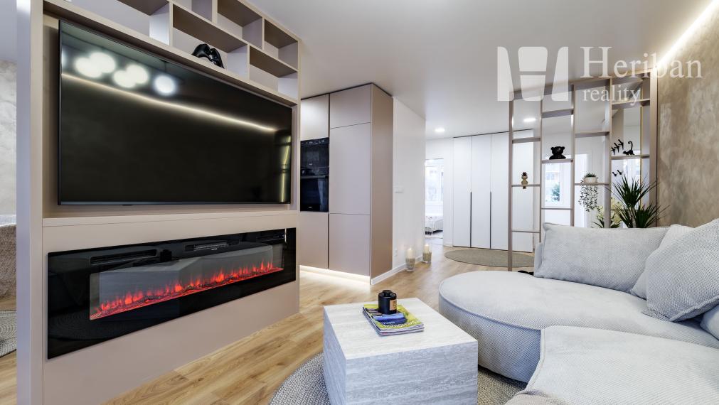 3-izb.byt s 6mlogiou, nová komplet rek, zariadený, Kurská ul