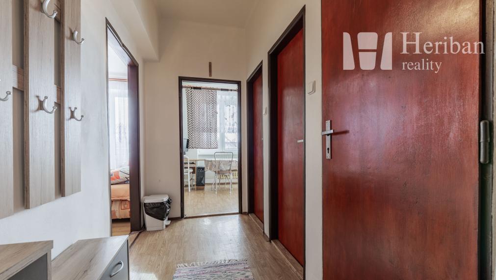 1izb.tehl.byt s balkónom, 41m2, Tolstého ul, KE-Sever