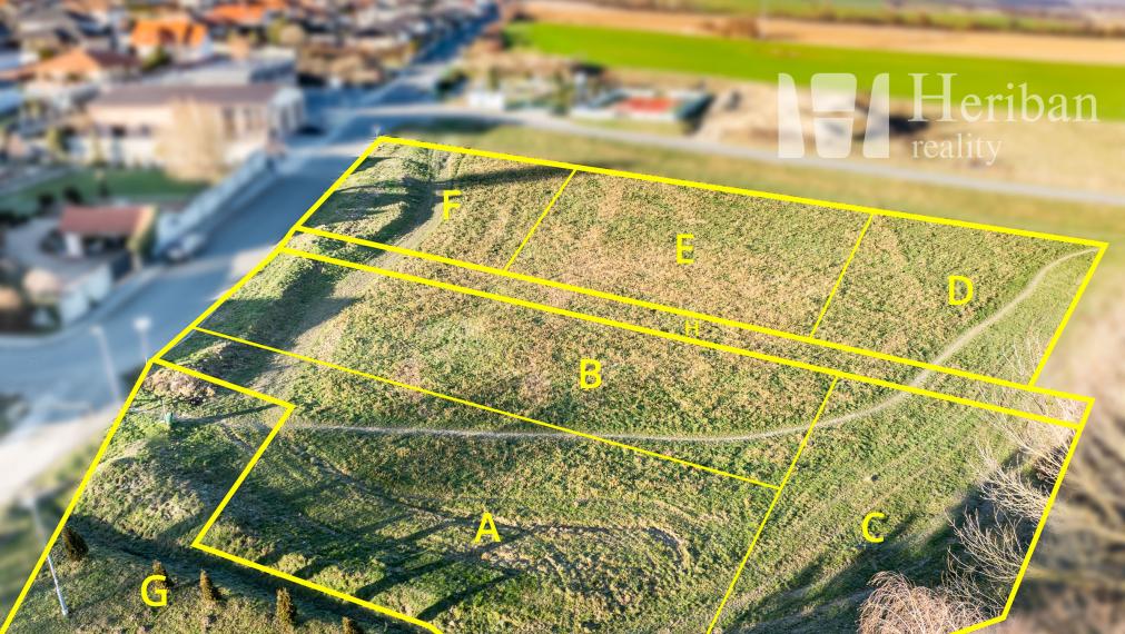 pre investorov:57árový pozemok na výstavbu RD, Košice Krásna