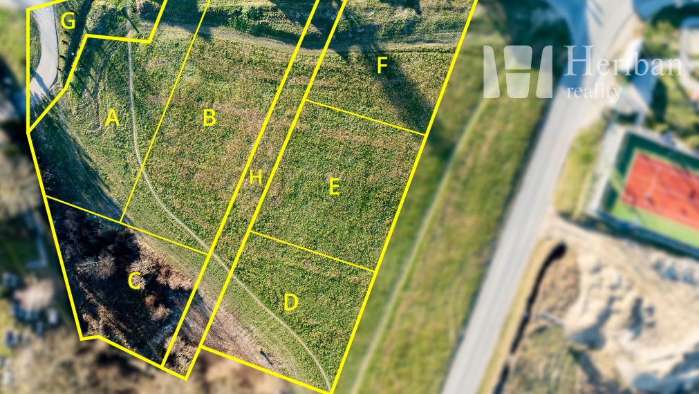 pre investorov:57árový pozemok na výstavbu RD, Košice Krásna