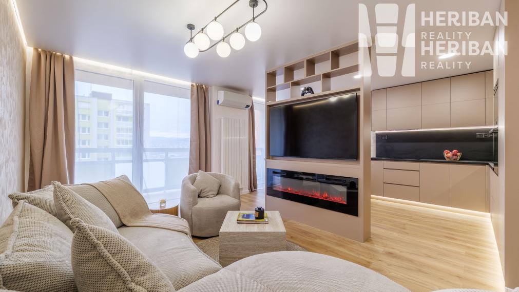 3-izb.byt s logiou, zariadený, nová komplet rek, Krosnianska ul