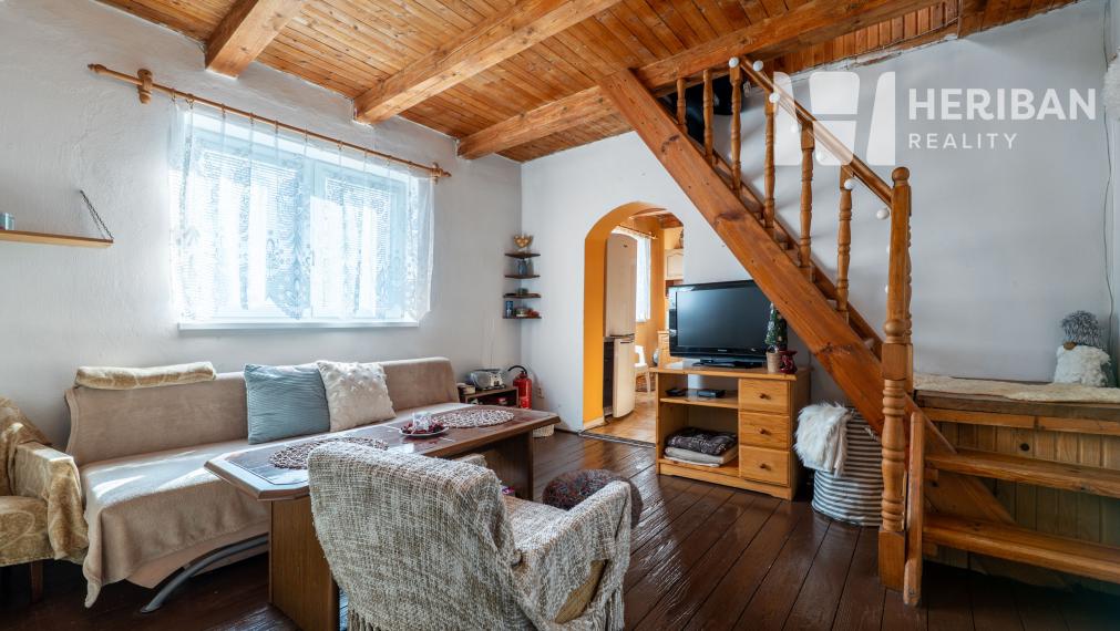 3-izb.murovaná chata,7,6ár.pozemok,Baška, časť Maša