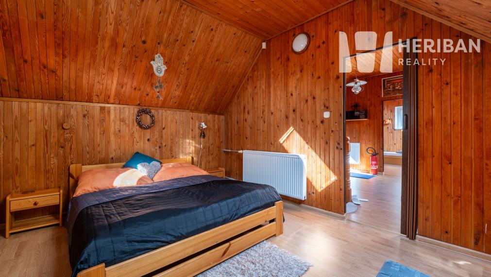 3-izb.murovaná chata,7,6ár.pozemok,Baška, časť Maša