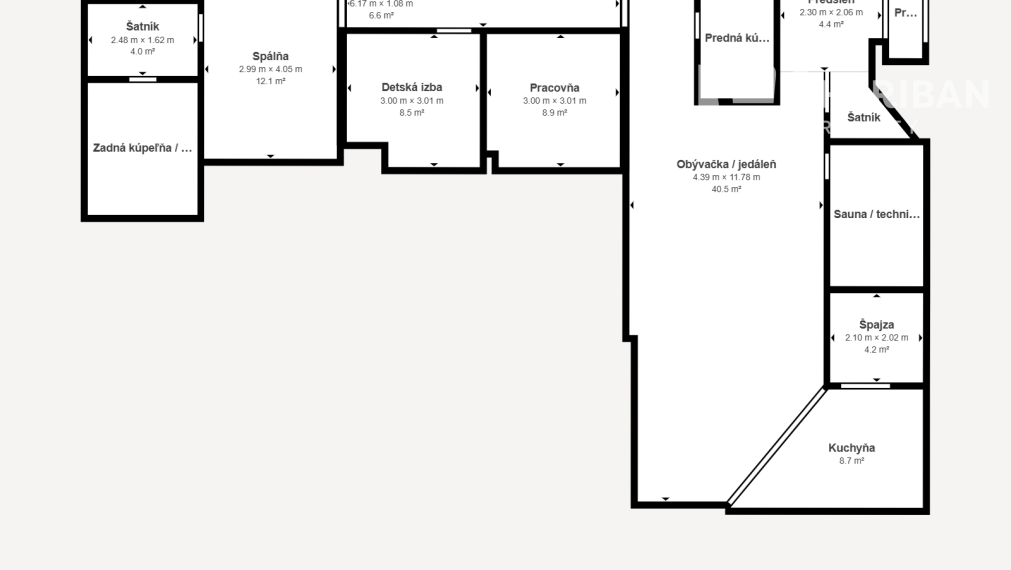 NA PREDAJ – 4 IZB. RODINNÝ DOM, VAJKOVCE (SLNEČNÁ STRÁŇ)