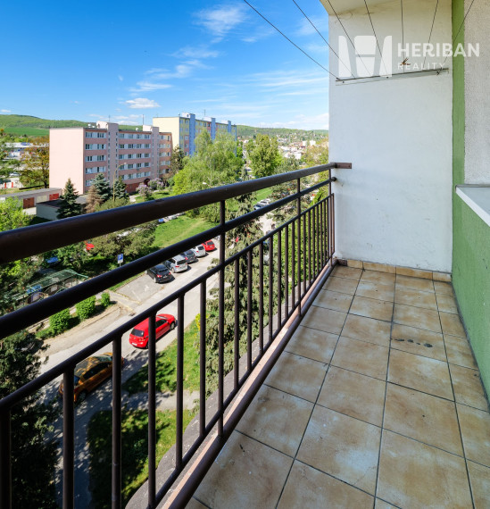 4zb.byt s logiou, 81m2, Sokolovská ul, Západ-Terasa