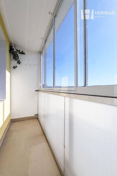 veľký 1-izb.byt s 2 logiami, 41m2, Jantárova ul, KE-JUH