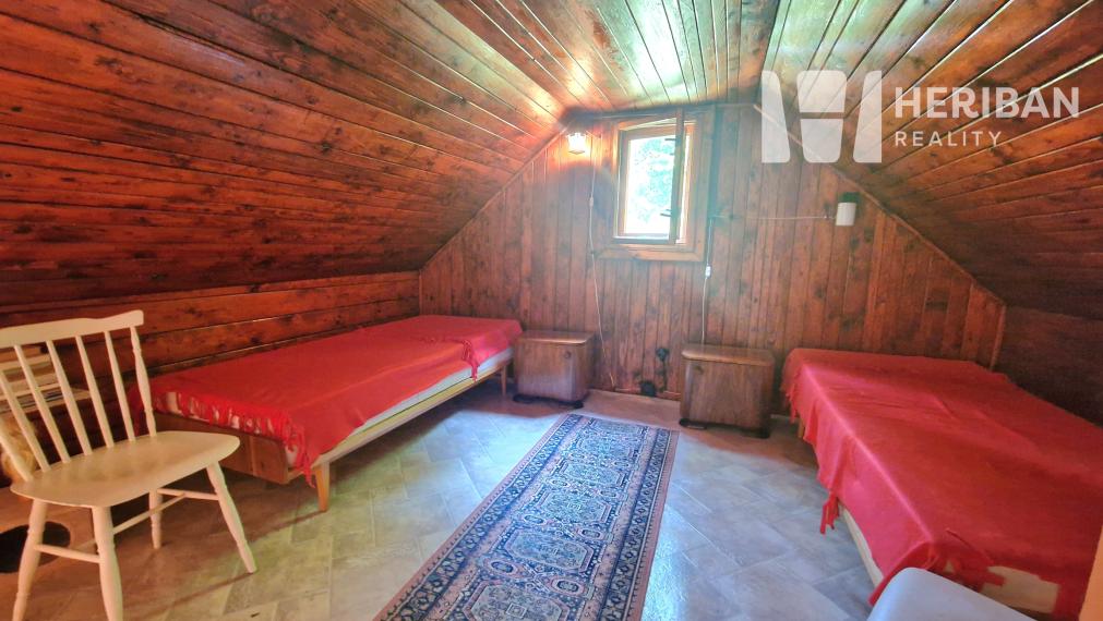 Na predaj: zrub/murovaná chata, lokalita Ružín/Košické Hámre