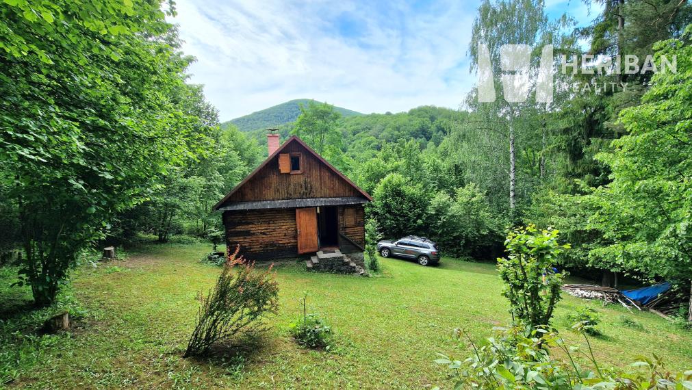 Na predaj: zrub/murovaná chata, lokalita Ružín/Košické Hámre