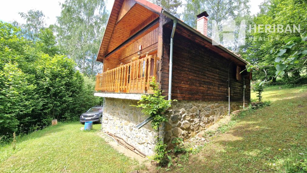 Na predaj: zrub/murovaná chata, lokalita Ružín/Košické Hámre