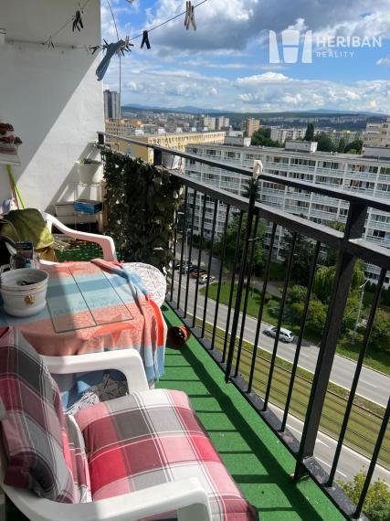 3-izb.byt s 6m logiou, Trieda SNP, Západ-Terasa