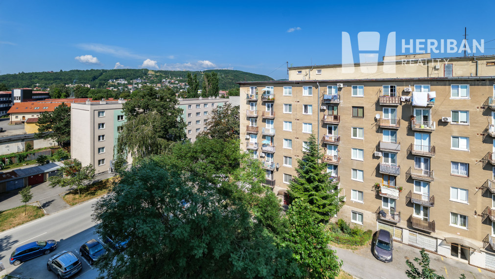 3-izb.tehl.byt s balkónom,s výťahom, Národná trieda,KE-Sever