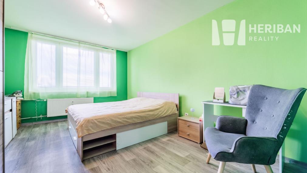 2 izb.byt logiou, 58m2, rekonštr, Kurská ul, Furča