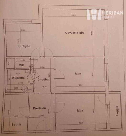 3 izb.byt, 78m2, Juhoslovanská ul, Sídl.Ťahanovce